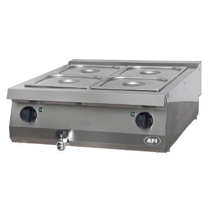 Bain-marie électrique à poser BMP7E80 gamme 700 2 x GN 1/1