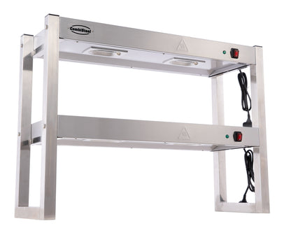 Étagère Chauffante En Halogene 2 Niveaux 900 Démontable - Combisteel 7539.0045