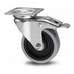Jeu de 4 roulettes Mirror KRS Ø125