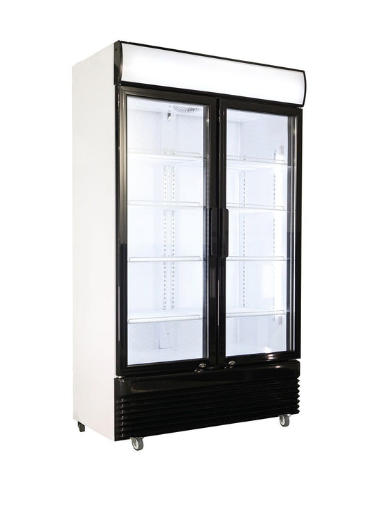 Armoire Positive 2 Portes En Verre Bez-780 Gd