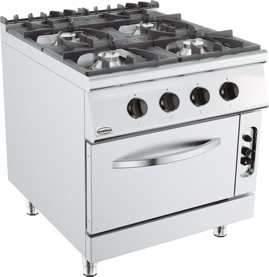 Pro 900 Cuisiniere A Gaz 4 Br. Avec Four À Gaz
