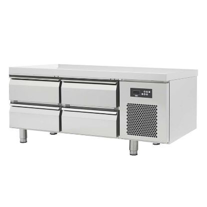 Soubassement réfrigéré positif 4 tiroirs SBRP4T6-1420
