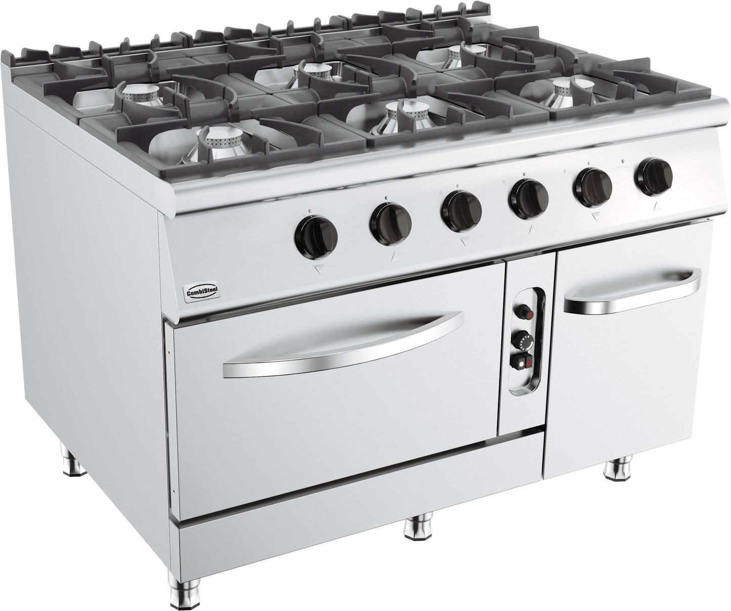 Pro 900 Cuisiniere A Gaz 6 Br. Avec Four À Gaz
