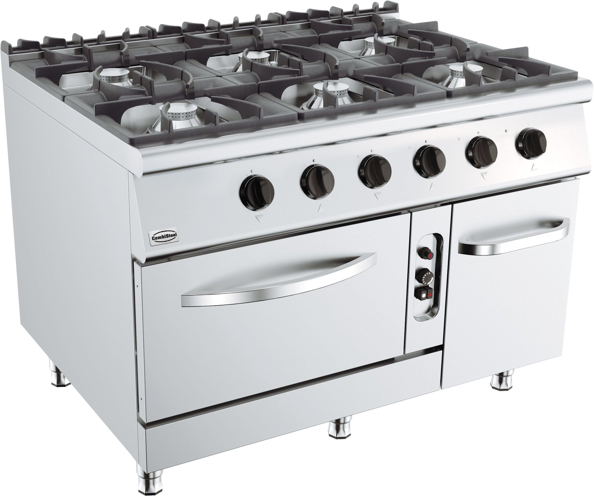 Pro 900 Cuisiniere A Gaz 6 Br. Avec Four À Gaz