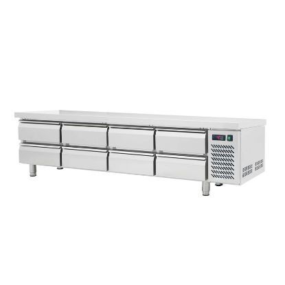 Soubassement réfrigéré ventilé AASBP2000-8T 8 tiroirs