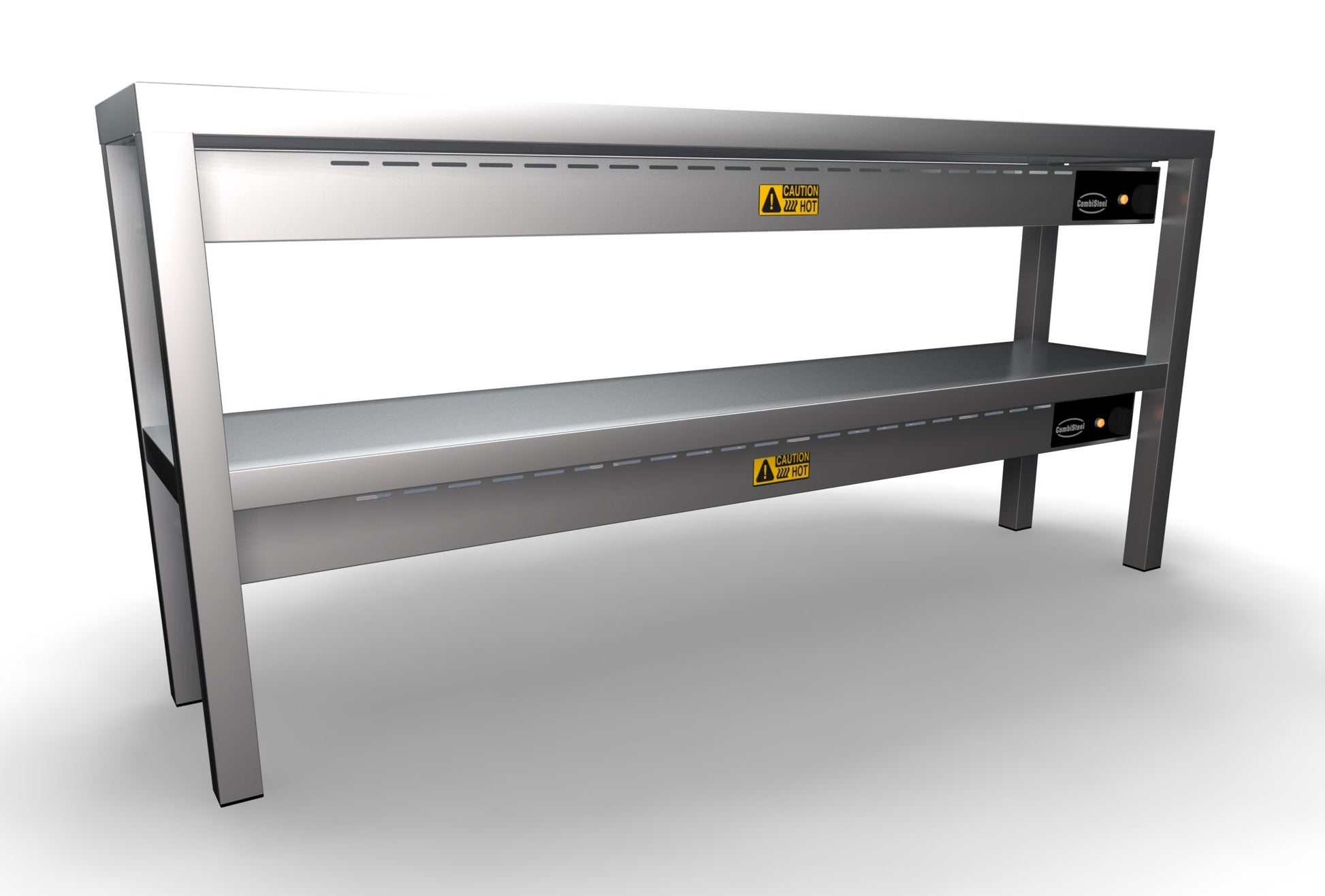 Étagère Chauffante En Céramique 2 Niveaux 1400 8 Resistances Of 250W L1400 - Combisteel 7020.0740