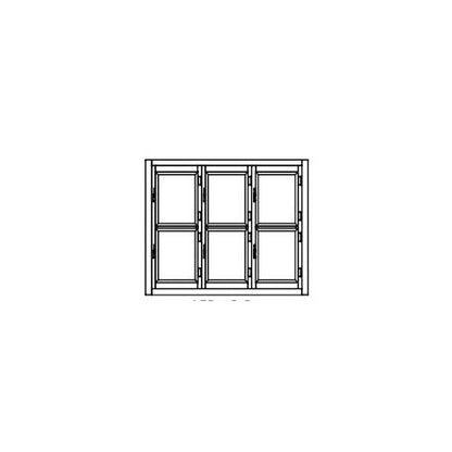 Armoire froide démontable positive 6 portillons CORECO AFD-3R-D - 2590x990x2160 mm