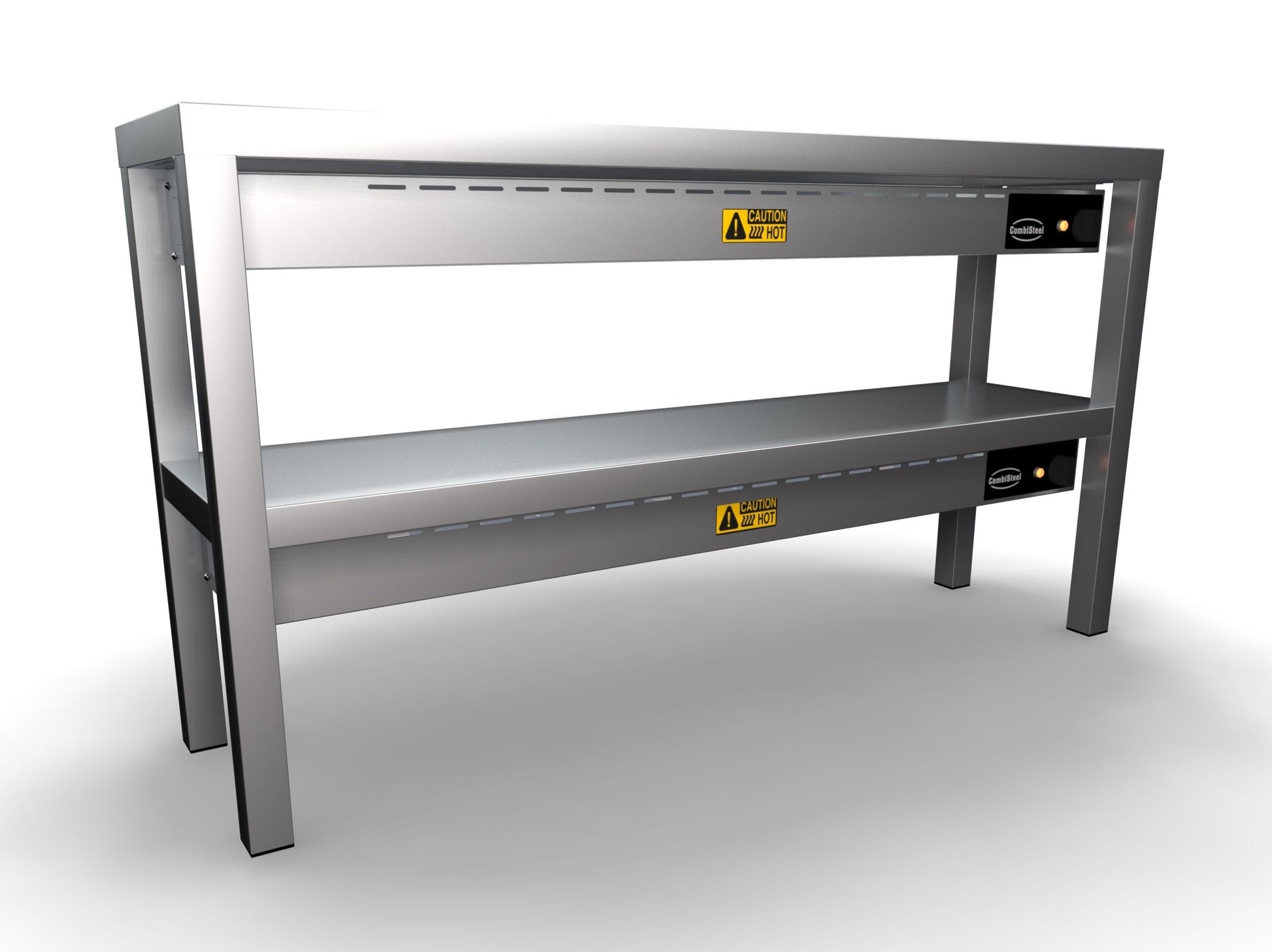 Étagère Chauffante En Céramique 2 Niveaux 1200 6 Resistances Of 250W L1200 - Combisteel 7020.0735