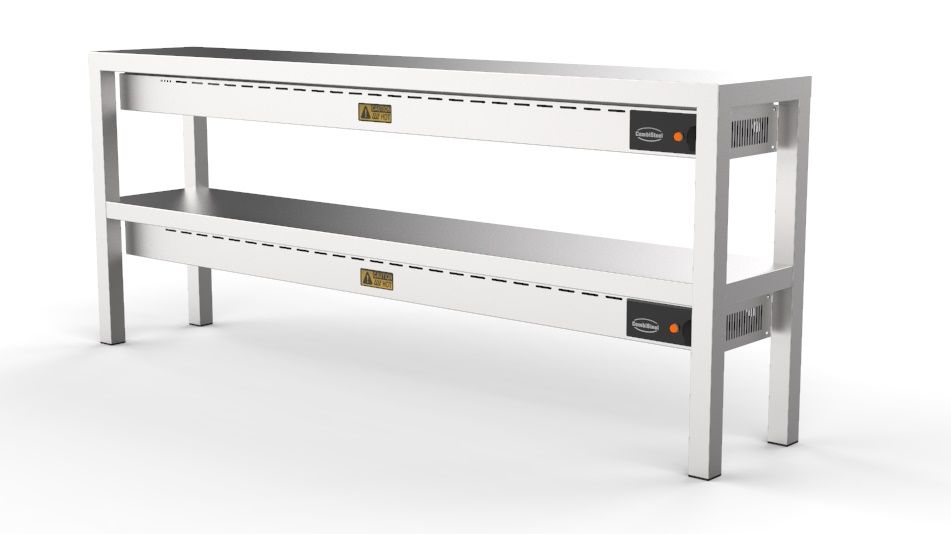Étagère Chauffante En Céramique 2 Niveaux 1600 8 Resistances Of 250W L1600 - 7020.0745