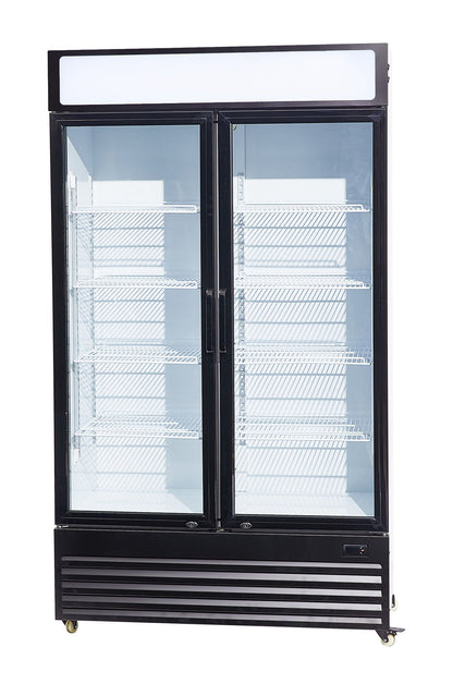 Armoire Positive 2 Portes En Verre Bez-750 Gd - Combisteel 7455.1390