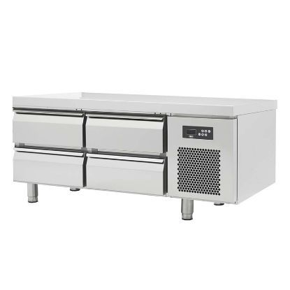 Soubassement réfrigéré 4 tiroirs SBRP4T-1420