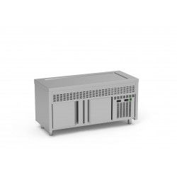 Meuble self plaque froide avec réserve ERATOS SPFR-160
