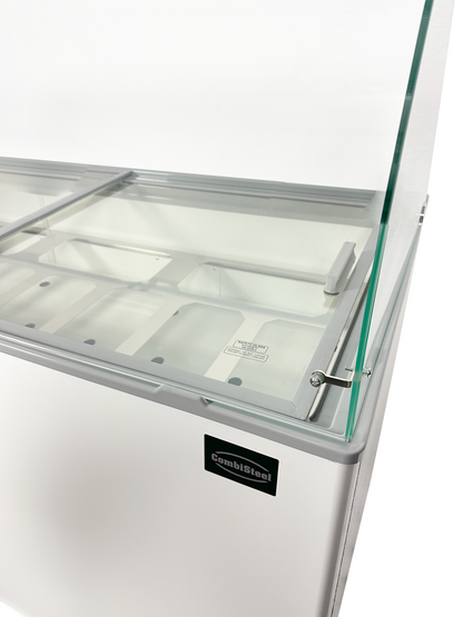 Vitrine À Creme Glacée Tenerife 10X5 Ltr - Combisteel 7472.0135