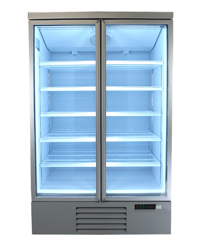 Armoire Positive 2 Portes En Verre Jde-1000R - Combisteel 7455.2200