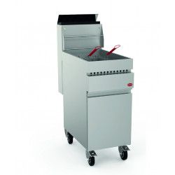 Friteuse gaz Mirror ST26P 26 L avec filtration